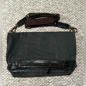 Bosca Attache Brief Case Correspondent Bag